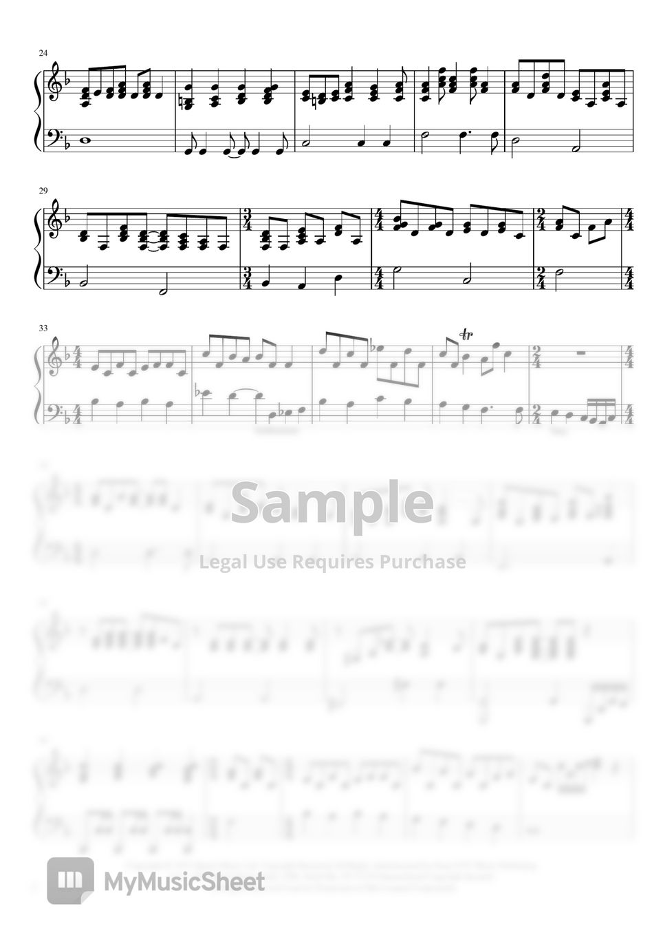 Queen - Love of My Life (Accompaniment) Sheets by Scores4piano