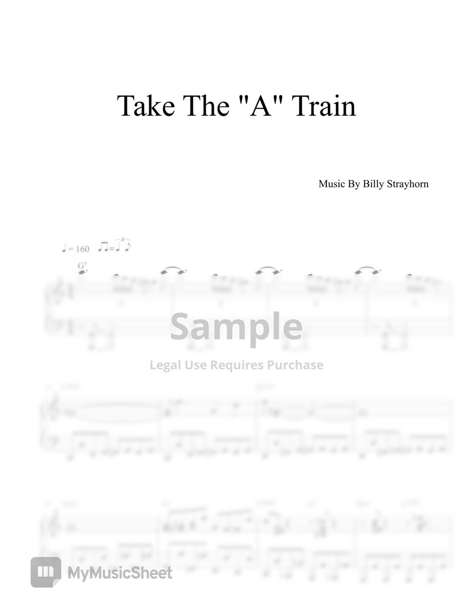 Billy Strayhorn - Take the A train (Boogie Woogie style) by MIWHA