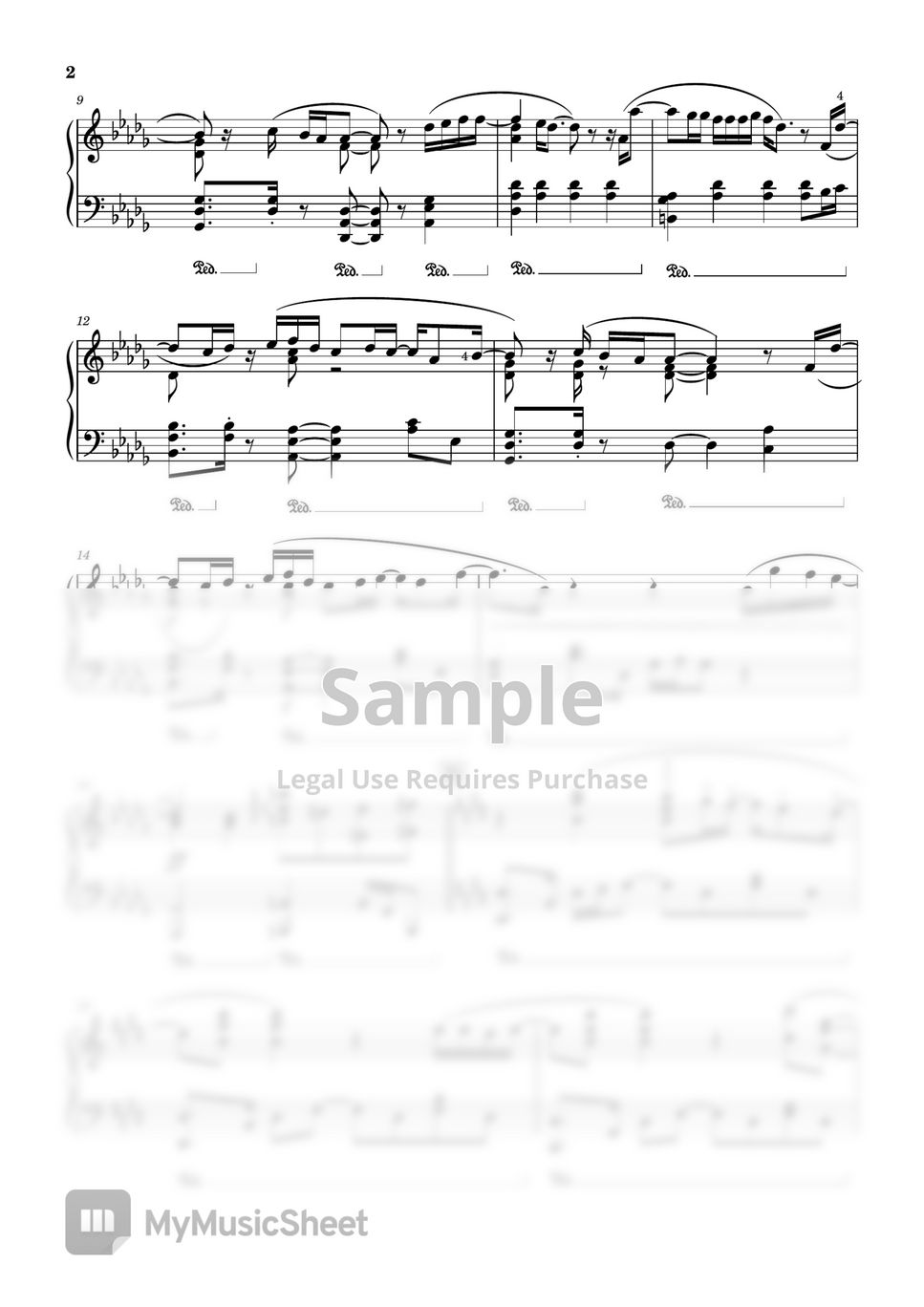 Where the wind blows – Ado (One Piece Film Red OST) Sheet music