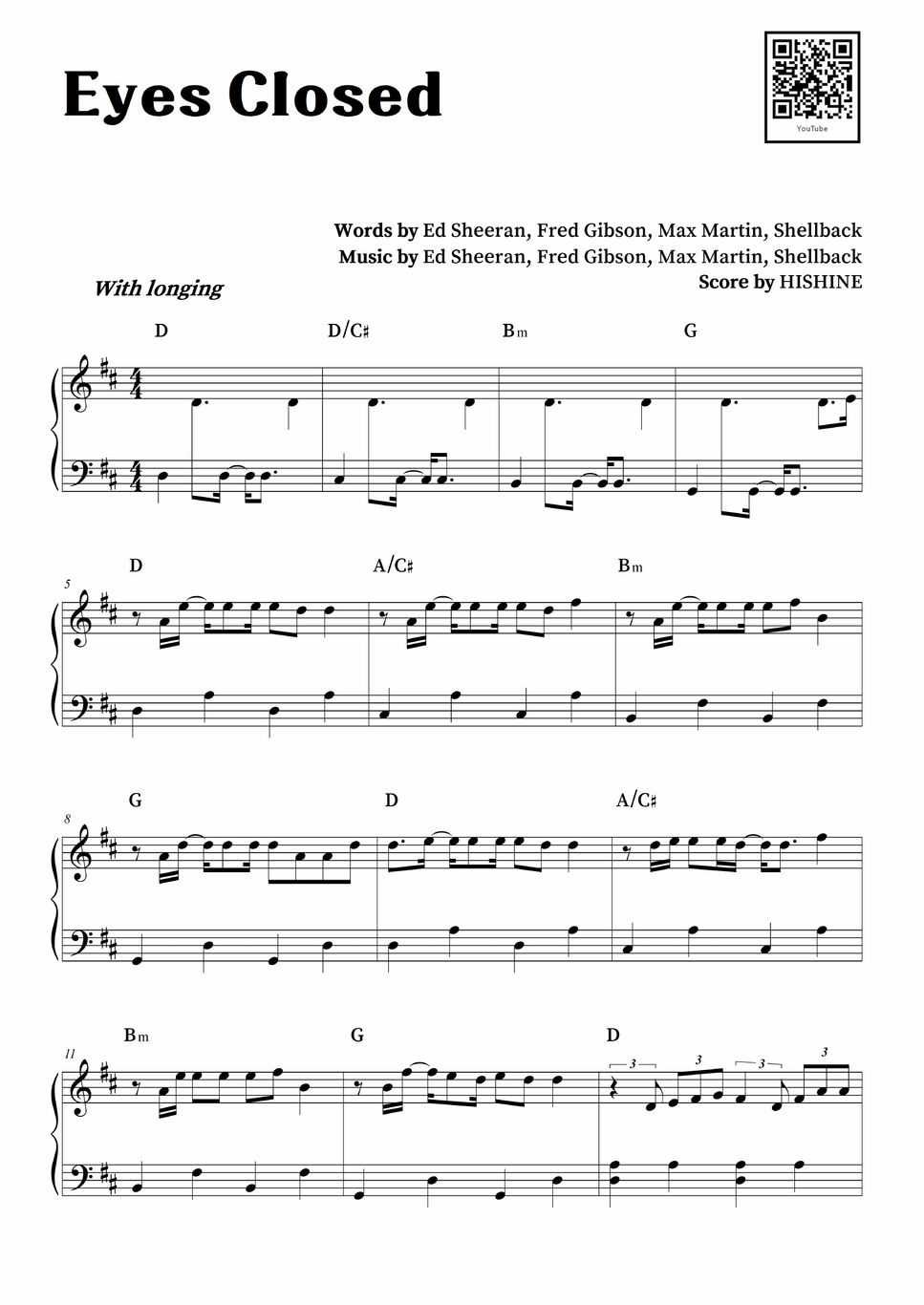 Ed Sheeran Eyes Closed Sheets by HISHINE