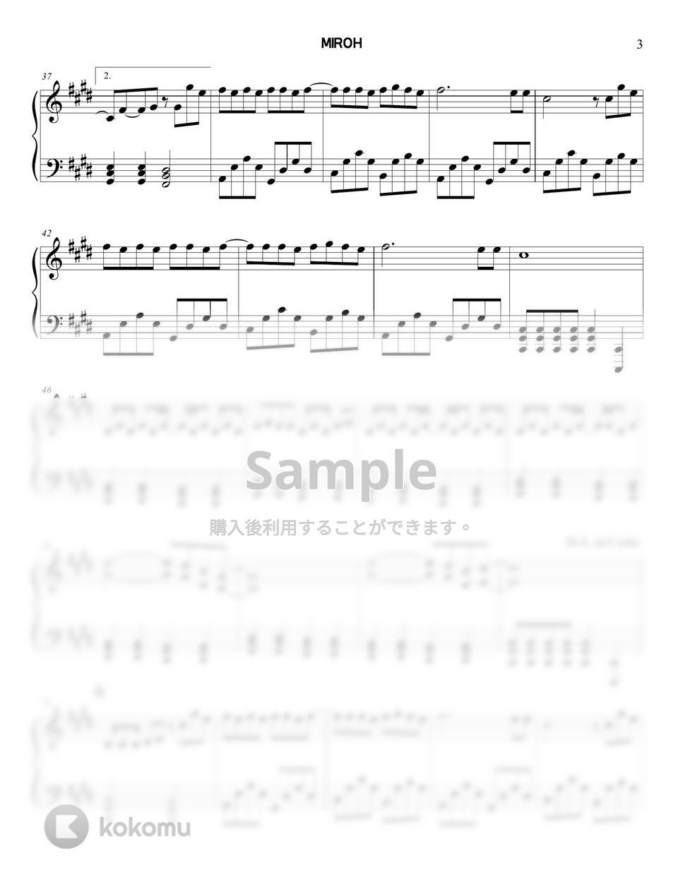 Stray Kids (ストレイキッズ) - MIROH by Sunny Fingers Piano