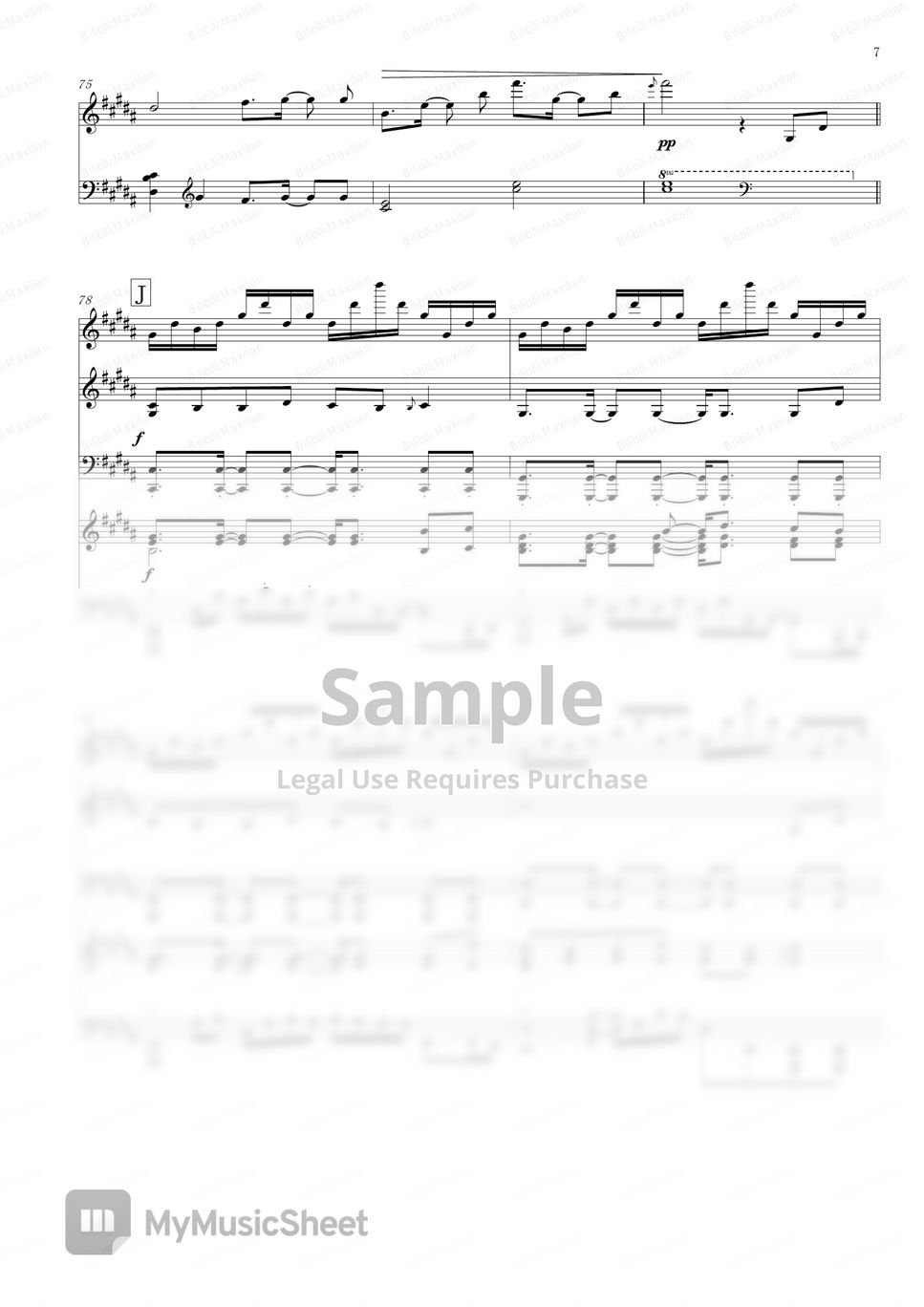 宇多田光 - One Last Kiss (One Last Kiss/卡汀Cateen/钢琴独奏) by Maxilian大海