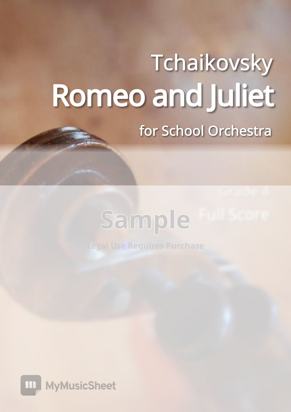 Tchaikovsky - Romeo and Juliet Overture for School Orchestra (Score) by Youngsuk Kim