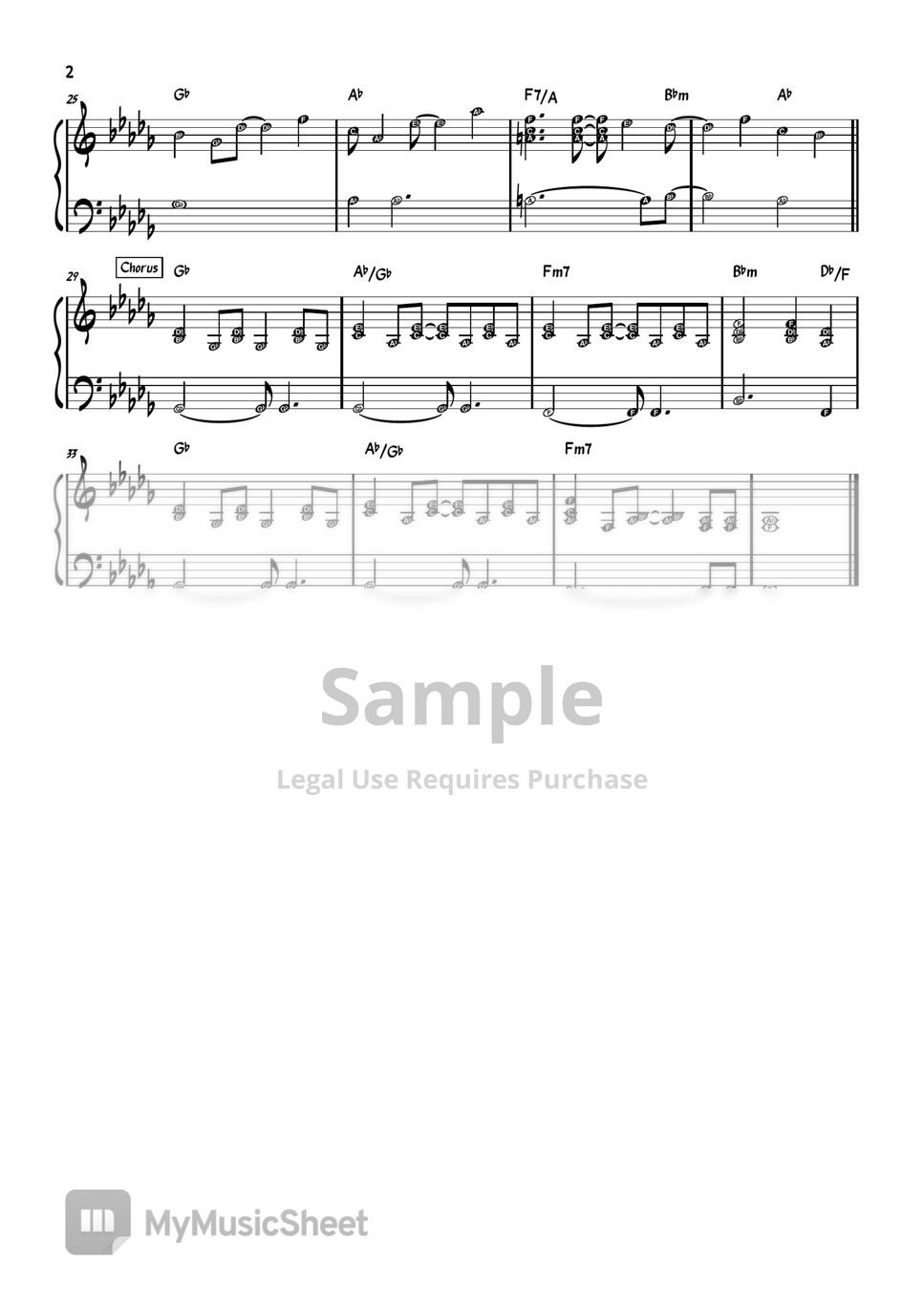 Peaches-Partitura-Piano-SUPER MARIO BROS-PDF-Peaches-Partitura