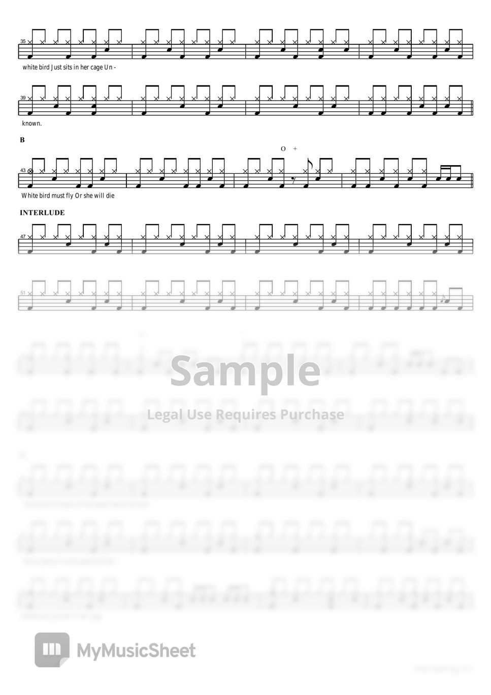 White Bird It's A Beautiful Day Sheets by COPYDRUM