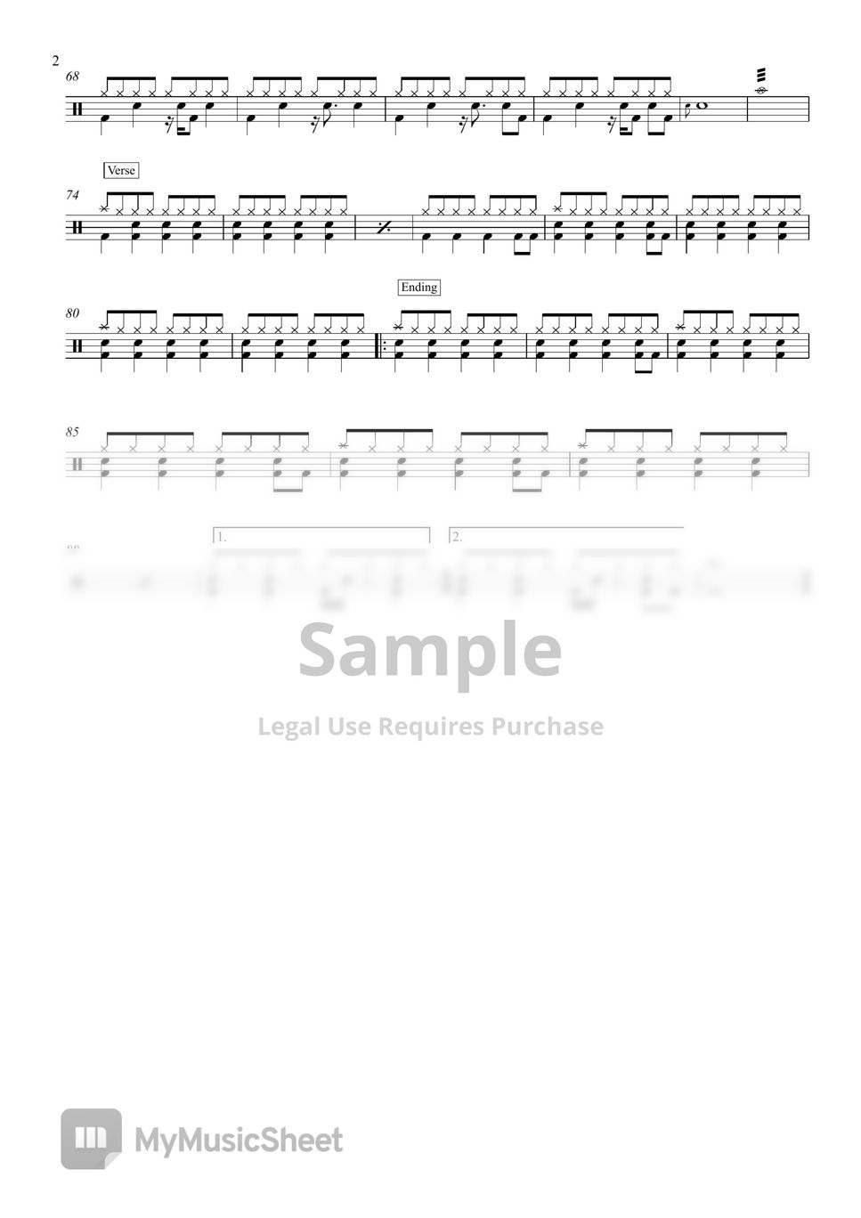 Rammstein Du Hast Sheets by Drum Transcription Leo Alvarado