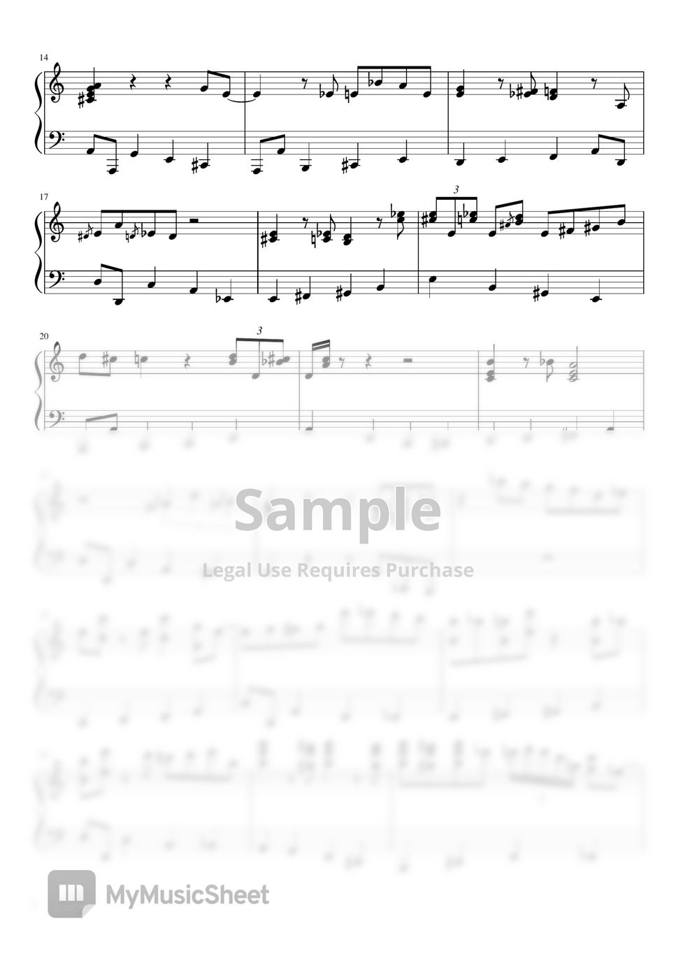 Gerald marks and seymour simons all of me jazz ver sheet by 