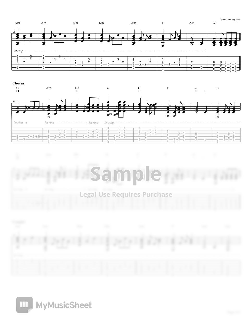 Outlander Skye Boat Song Theme Song Sheets By G Guitar