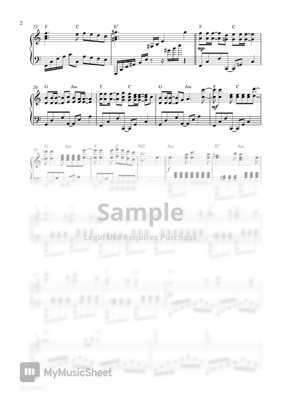 Alan Walker - Lovesick (Piano Sheet) by Pianella Piano