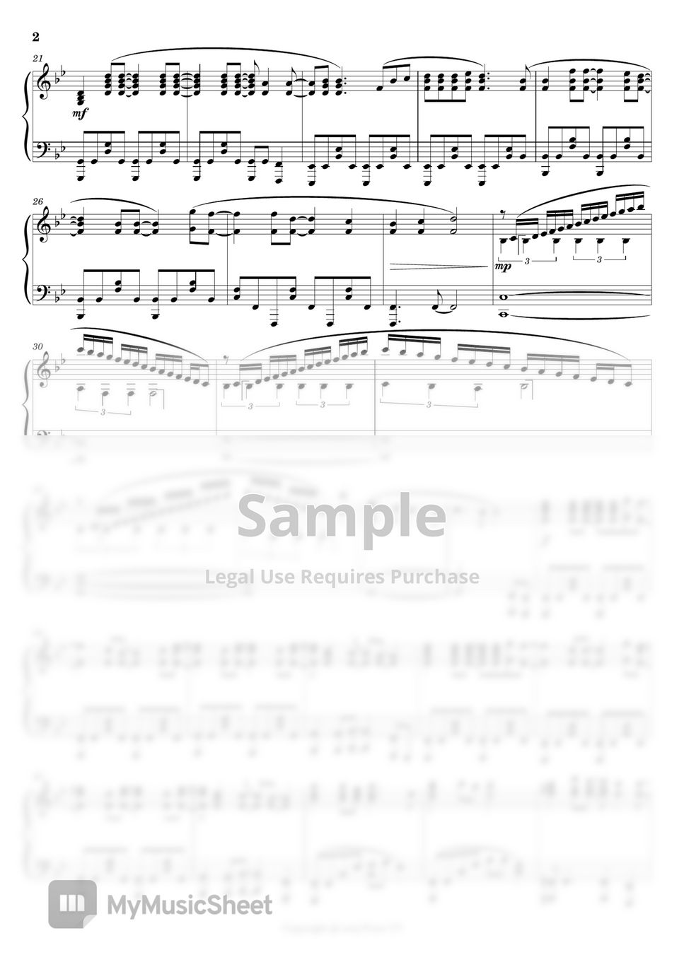 Man with a mission x milet kizuna no kiseki partition musicale by