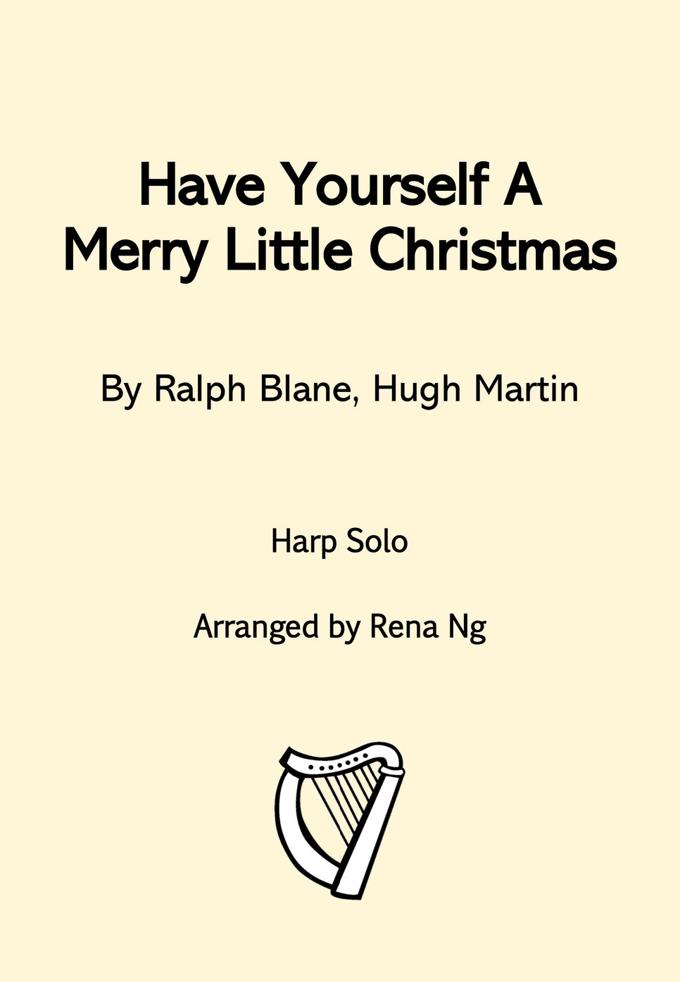 Frank Sinatra Have Yourself A Merry Little Christmas (Harp Solo