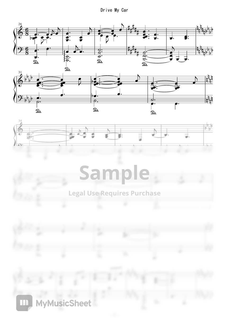 Eiko Ishibashi - Drive My Car - Opening Credits（We'll live through the