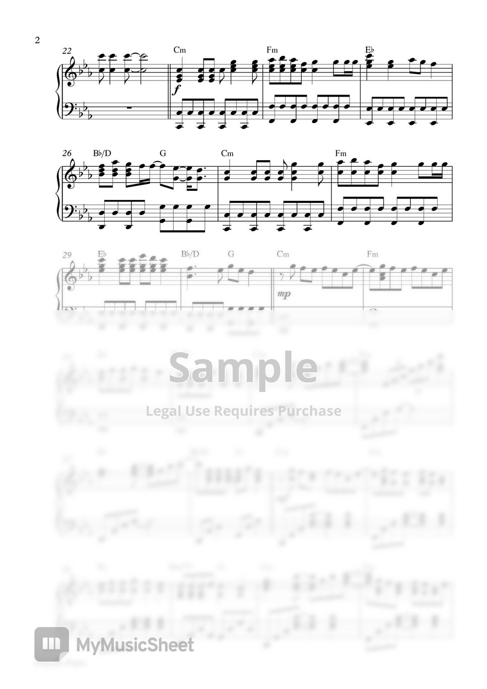 Au/Ra & Alan Walker - Dead Girl! (Piano Sheet) by Pianella Piano