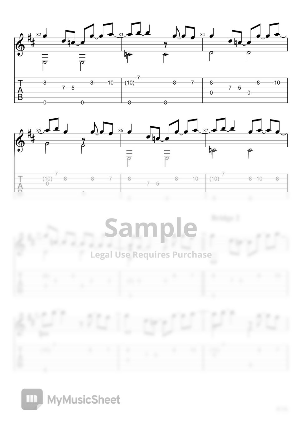 Girls Dead Monster STARRING LiSA - Ichiban no Takaramono (Fingerstyle) by u3danchou