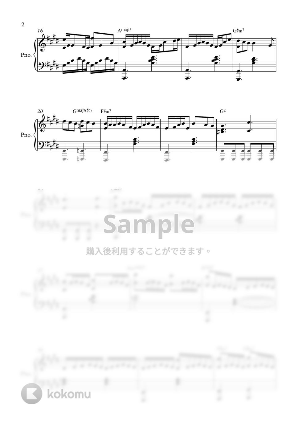 JVKE - Golden Hour by PIANOiNU