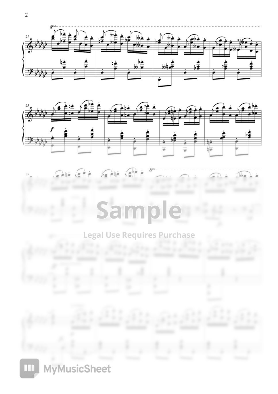 F. Chopin - Chopin Etude Op.25, No.9 by MyMusicSheet Official