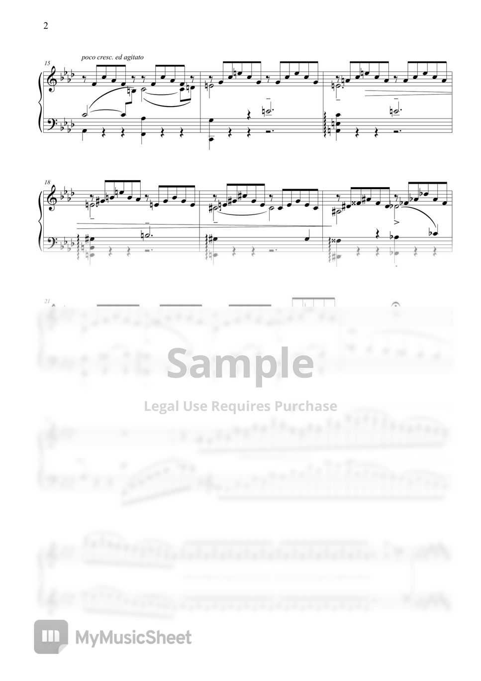 F. Liszt - Liebestraum No.3 by MyMusicSheet Official