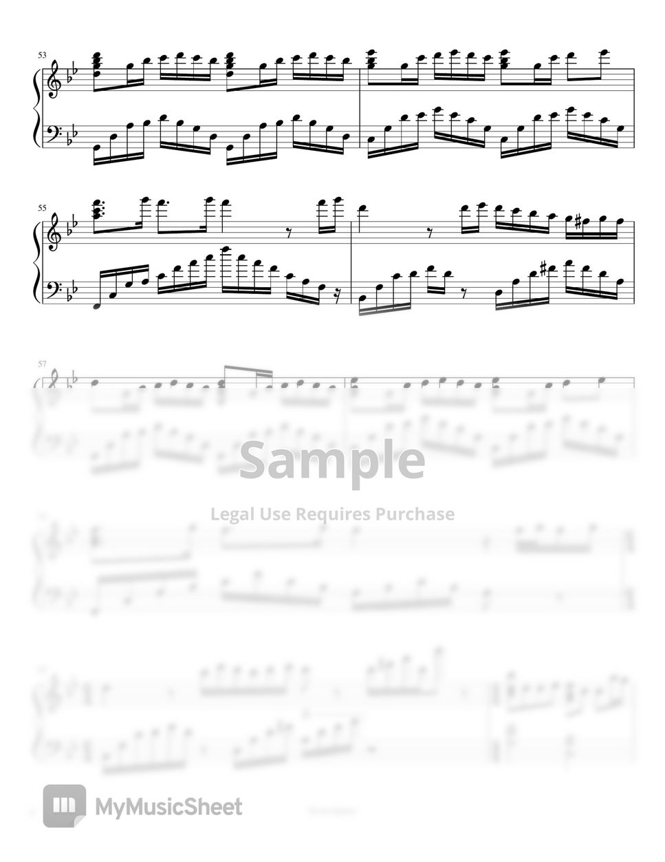 Paul de Senneville - Mariage d'Amour by Scores4piano