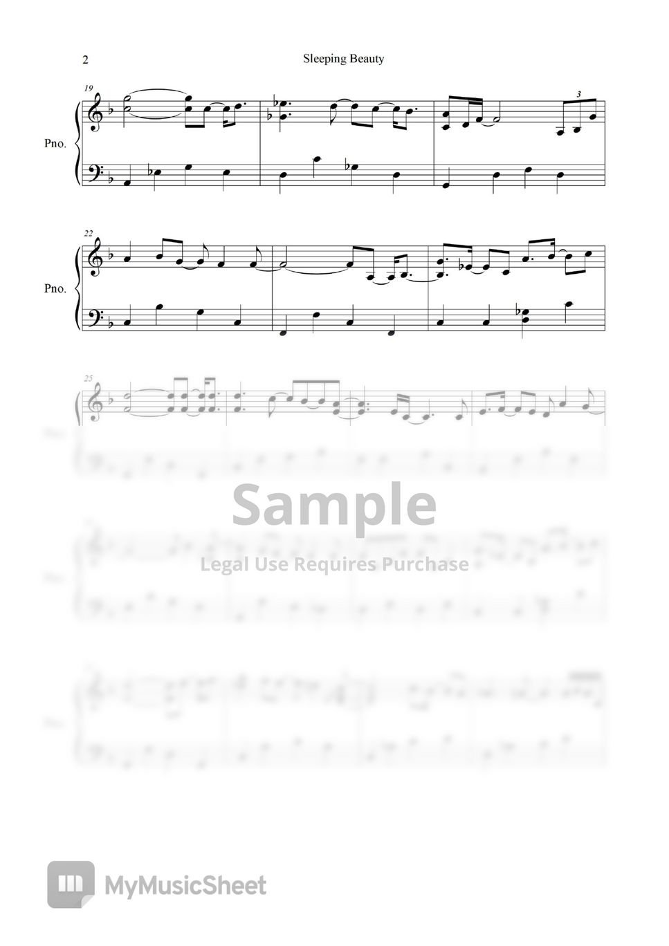 paul - Sleeping Beauty (heart signal bgm) by freestyle pianoman