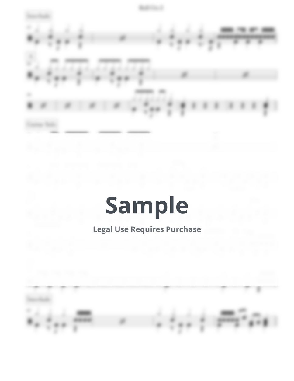 The Living End - Roll On Sheets by Arkadia Drums
