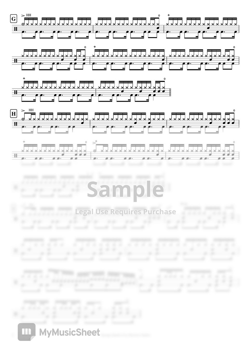 Santana Europa Earths Cry Heavens Smile 악보 By Cookais J Pop Drum Sheet Music 9710