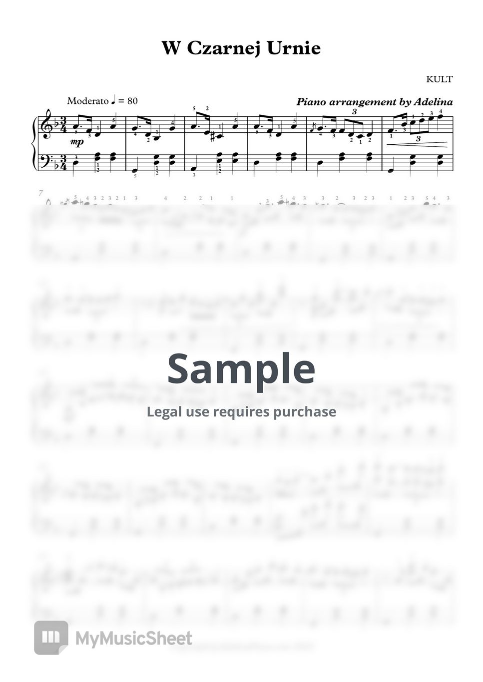 Pies Obronny O Czarnej Podpalanej Sierści KULT - W Czarnej Urnie Sheets by Adelina Piano