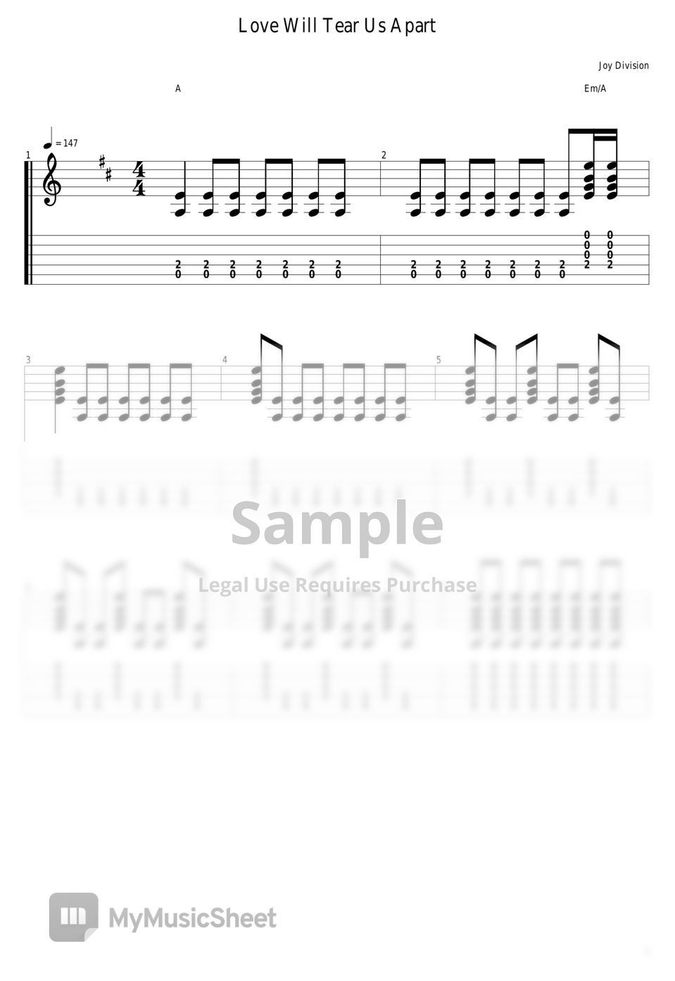 joy-division-love-will-tear-us-apart-tab-1staff-by-guitar-cover