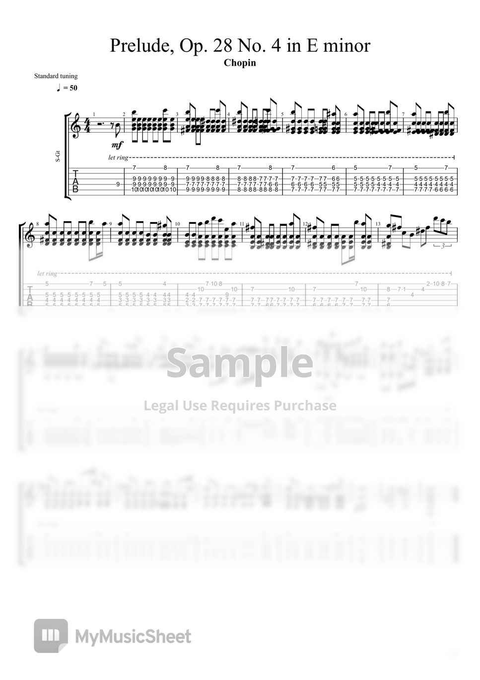 Chopin - Prelude Op 28 No 4 in E Minor by Nico Music