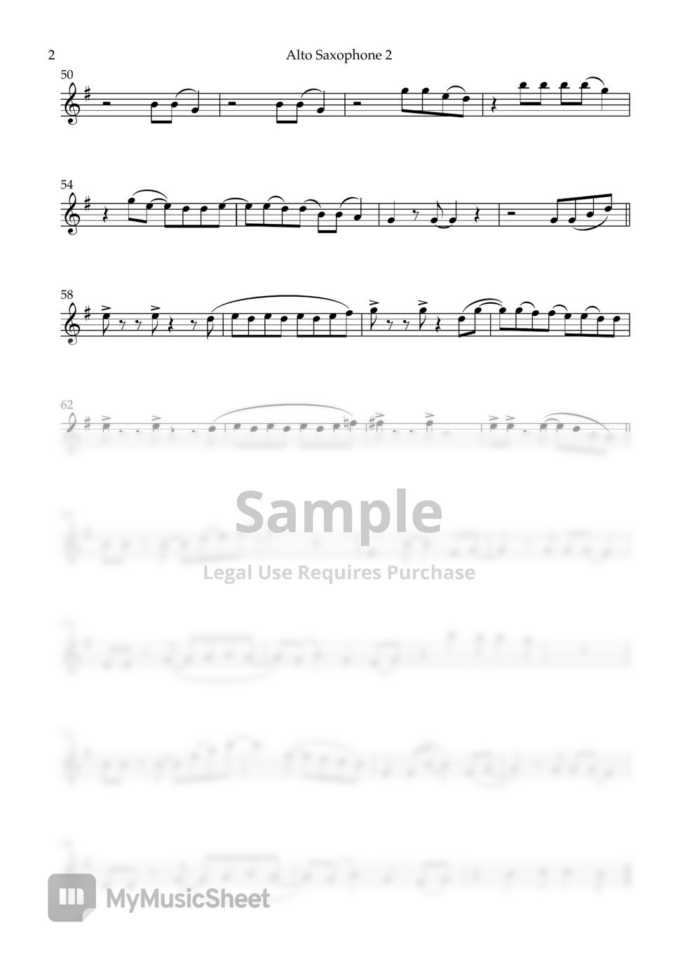 Meghan Trainor Made You Look - Eb Instrument Sheet Music (Alto or  Baritone Saxophone) in C Major - Download & Print - SKU: MN0267720