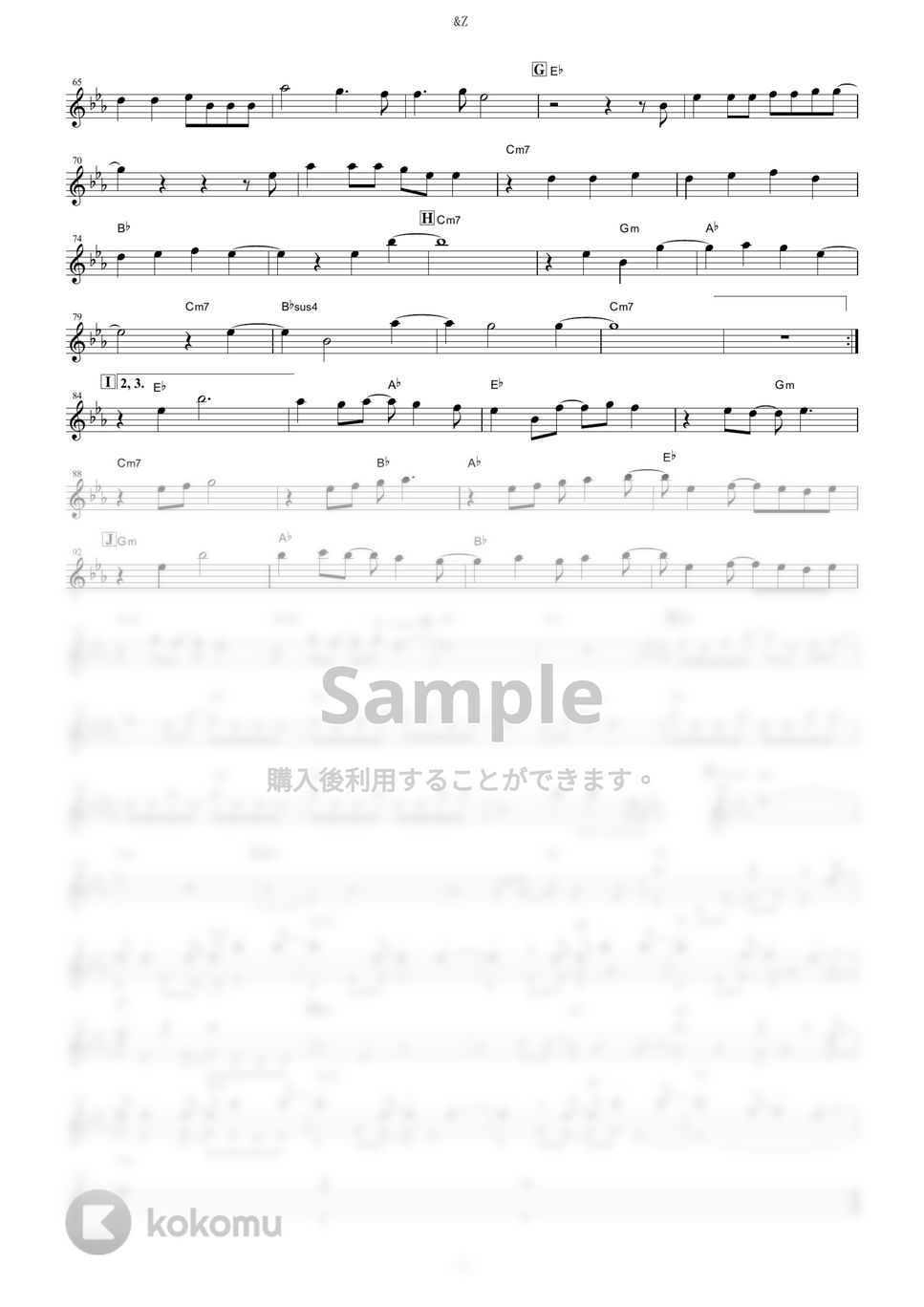 SawanoHiroyuki[nZk]:mizuki - &Z (『アルドノア・ゼロ』 / in C) by muta-sax