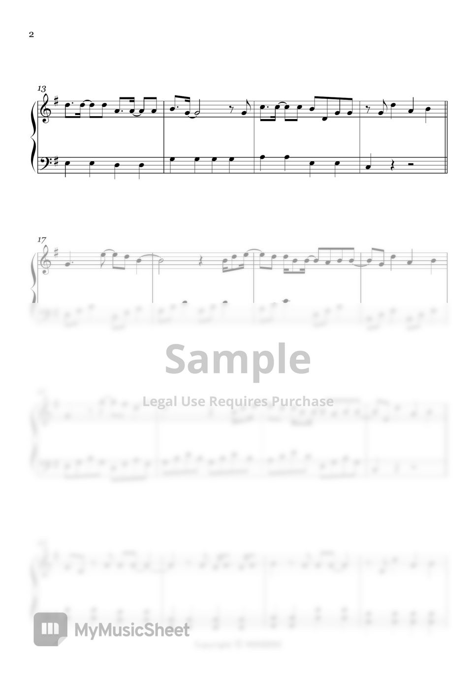 nct-dream-x-hrvy-don-t-need-your-love-easy-version-sheets