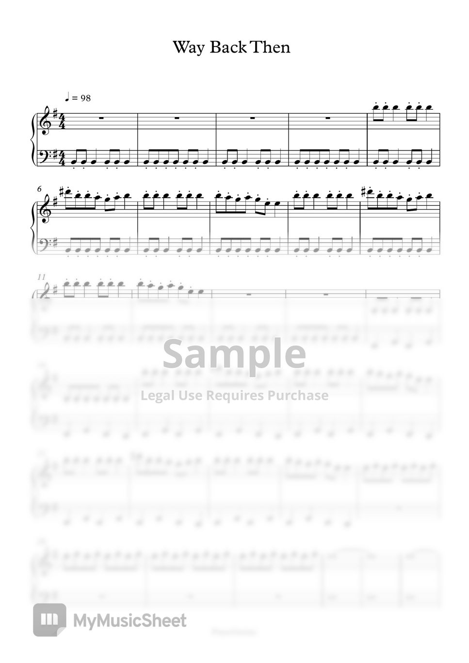 Squid Game - Way Back Then (EASY+MIDI) by PianoGenius