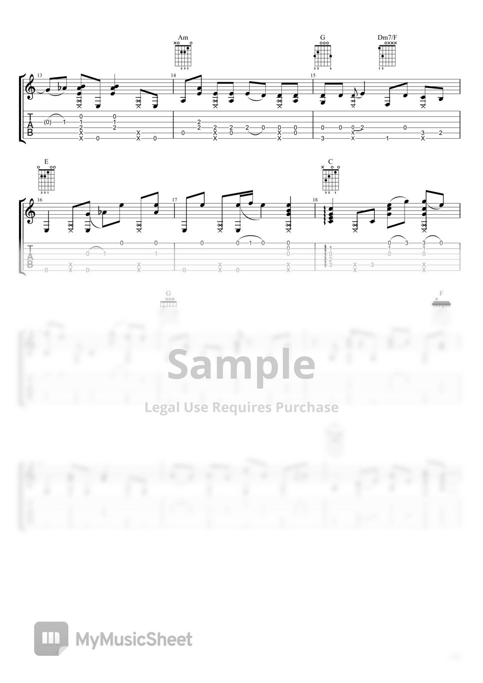 Dire Straits Fingerstyle Guitar Sultans of Swing Sheets by