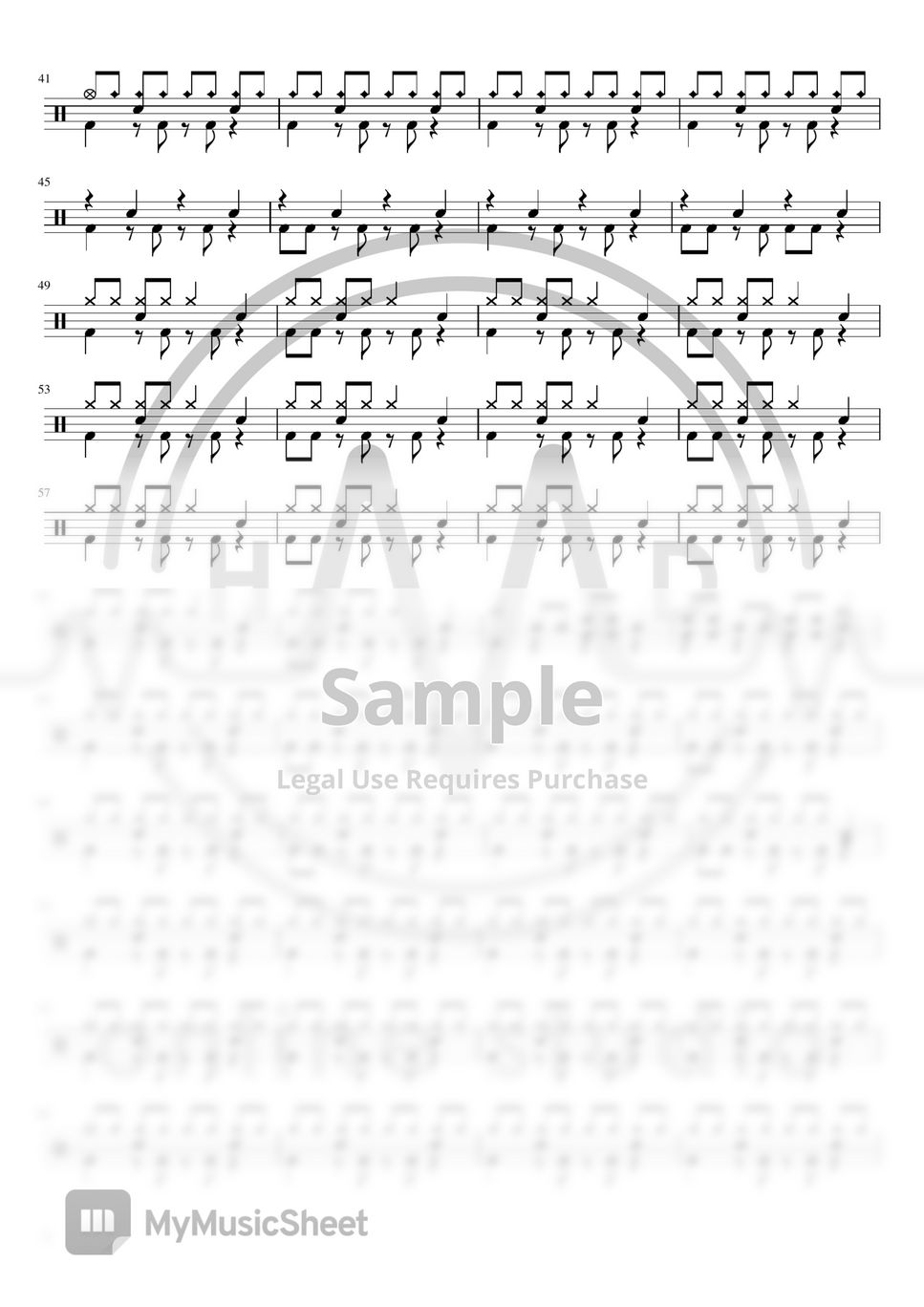 avril-lavigne-what-the-hell-drum-sheets-by-hmd-online-studio