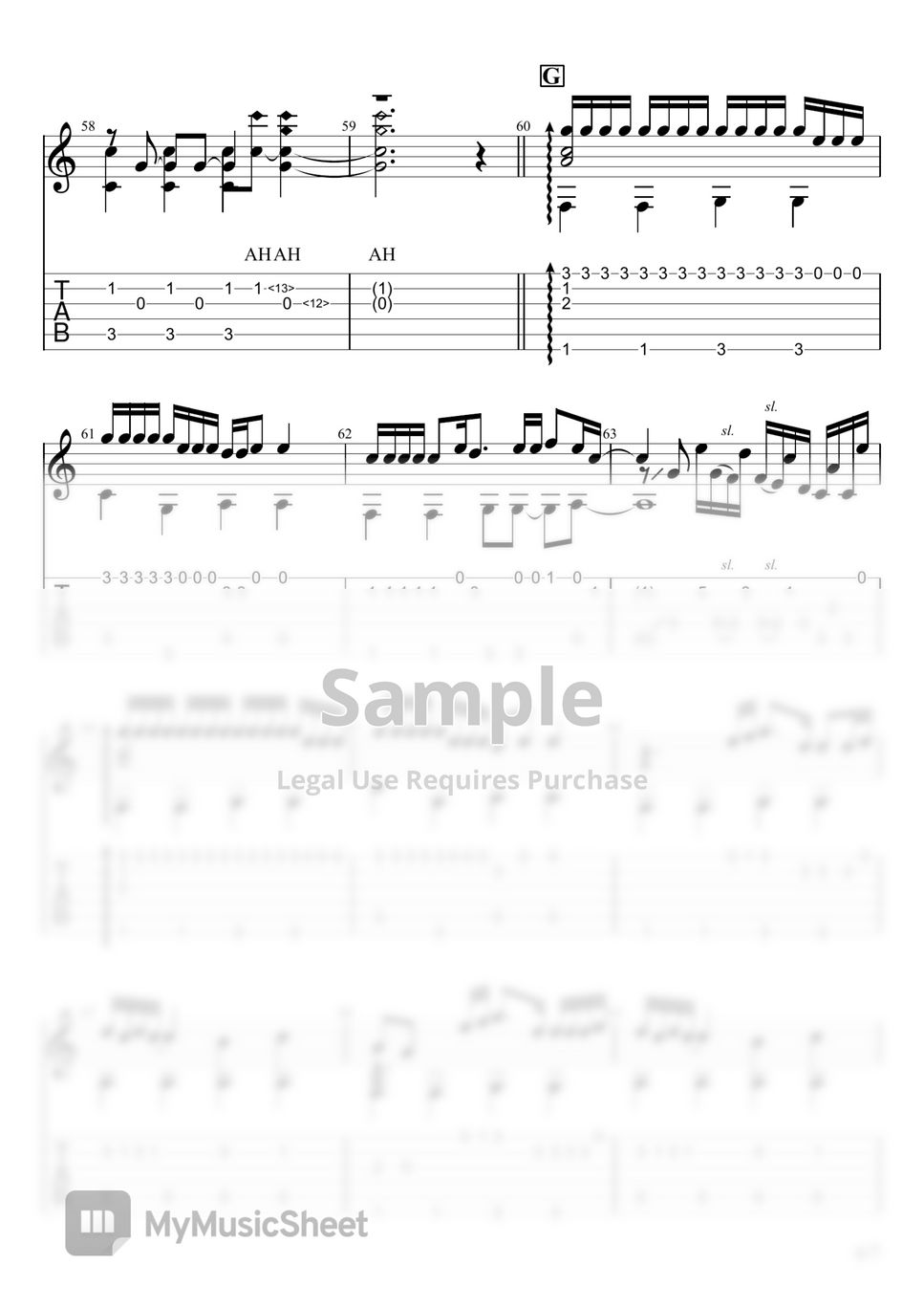 Yorushika - Night Journey (Fingerstyle) Sheets by u3danchou