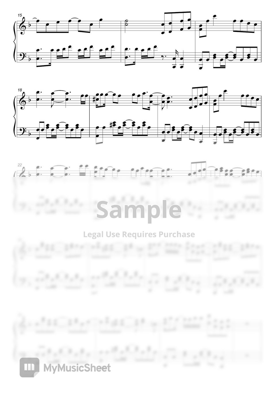 BTS (방탄소년단) Lights [PIANO COVER] Sheets