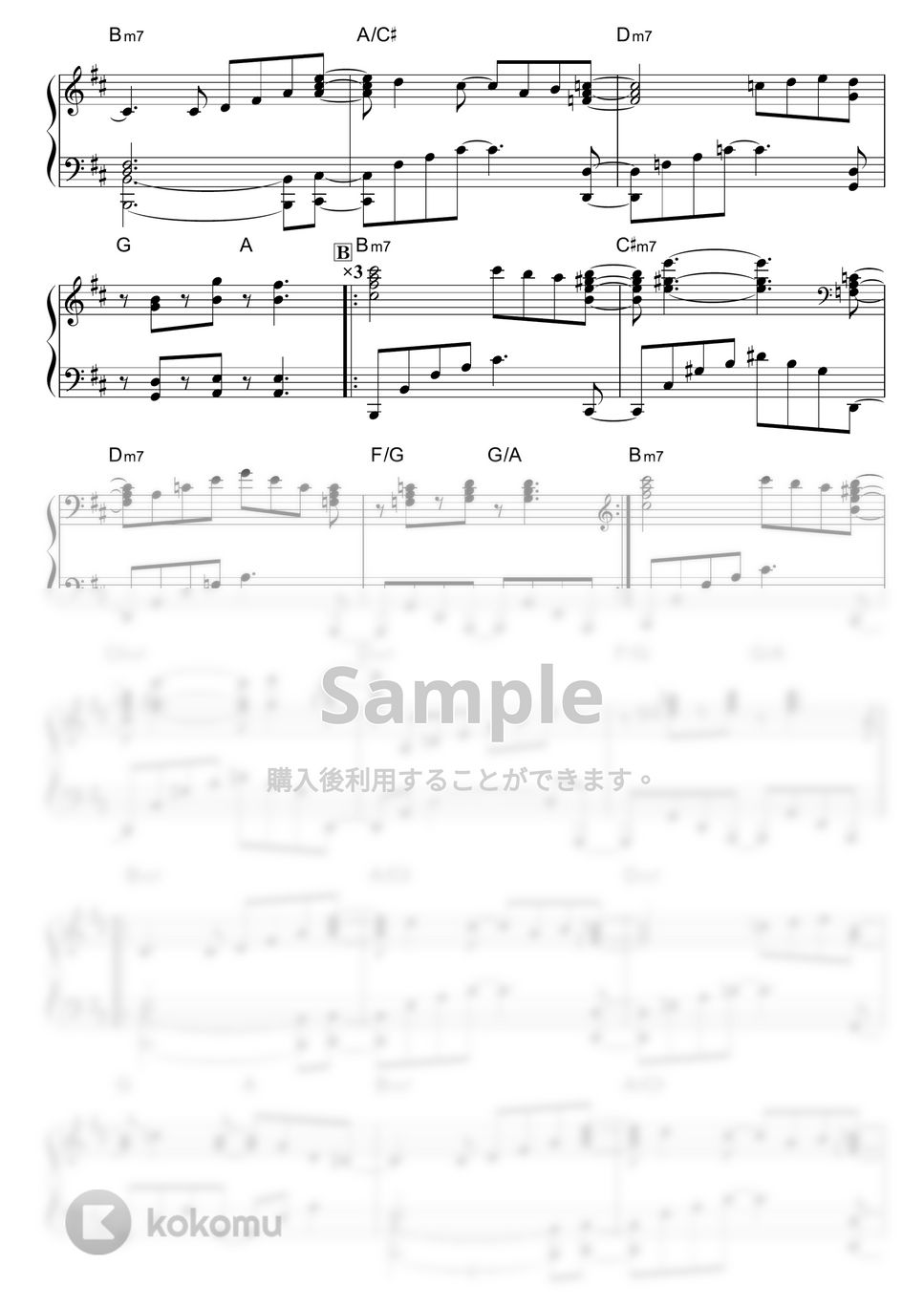 PRIMITIVE ART ORCHESTRA - Blue Mist by piano*score