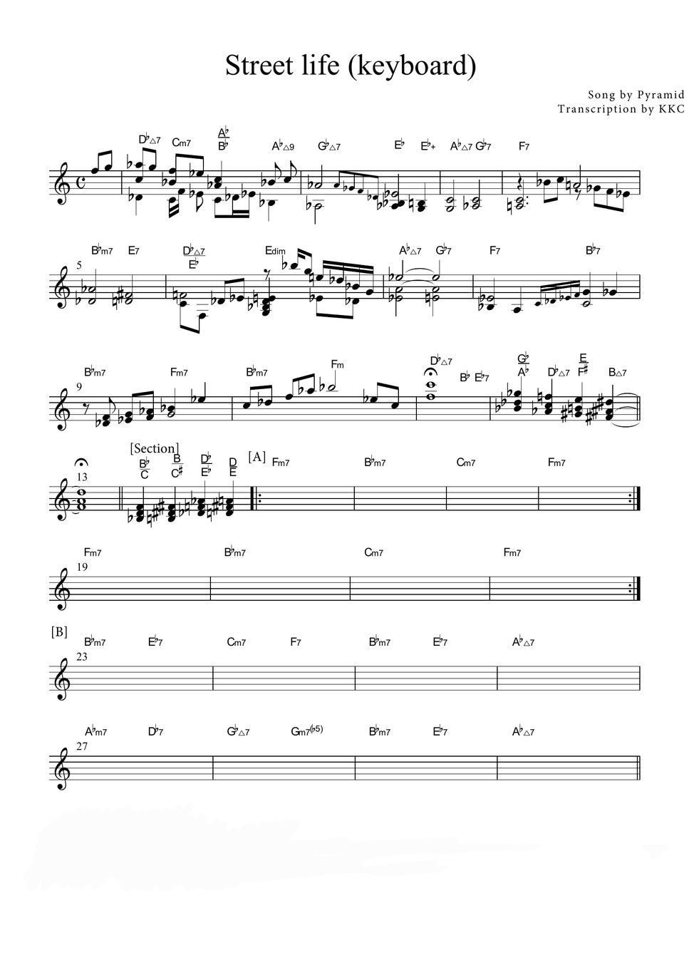 llica,MasterOfPuppets,bandscore楽譜 The Yandere's Puppet Show Sheet Music for Saxophone alto