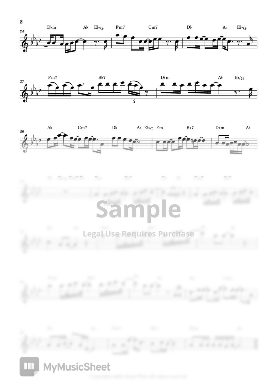 BIGBANG - Still Love (Flute Sheet Music) by sonye flute