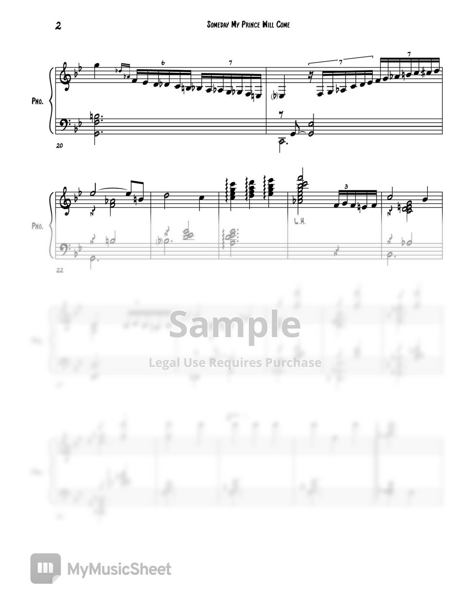 Frank ChurChill - Someday My Prince Will Come (Takashi Matsunaga / piano solo / jazz piano / jazz / いつか王子様が / ジャズ / 坂道のアポロン) by Ko