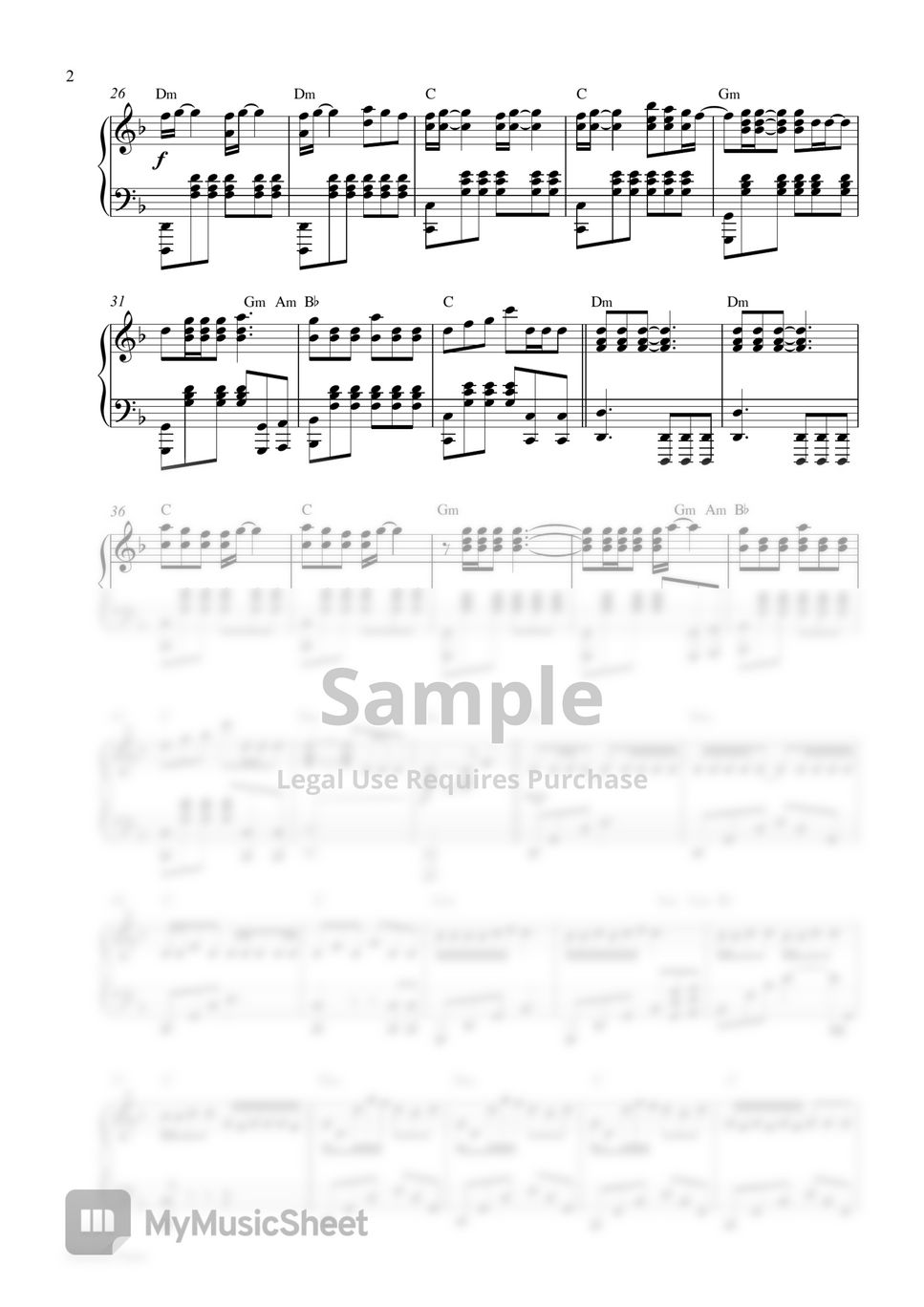 Enhypen criminal love piano sheet sheets by pianella piano