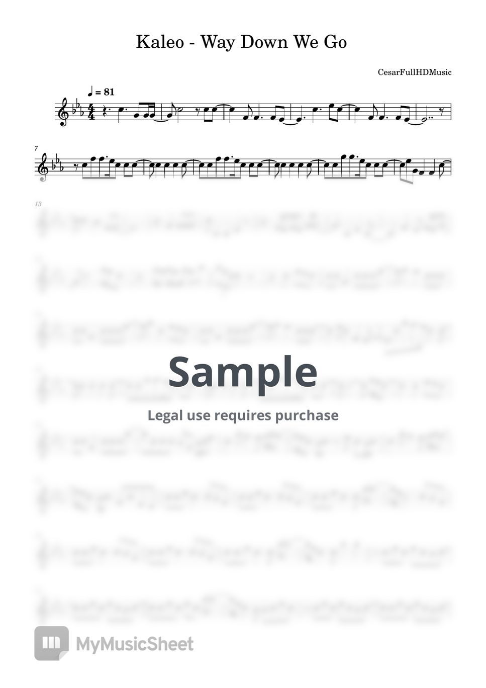 Kaleo Way Down We Go Sheets