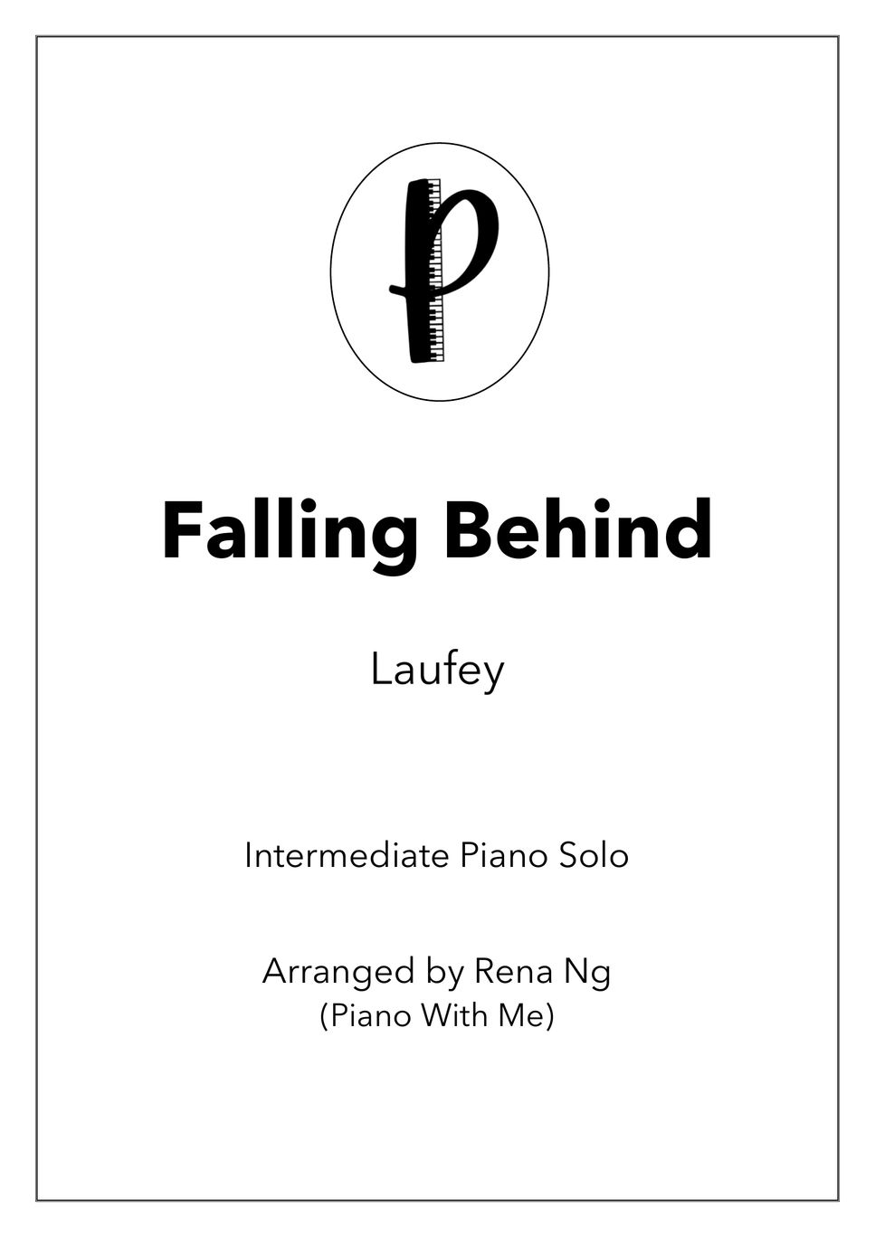 Laufey - Falling Behind (Piano Solo) by Piano With Me