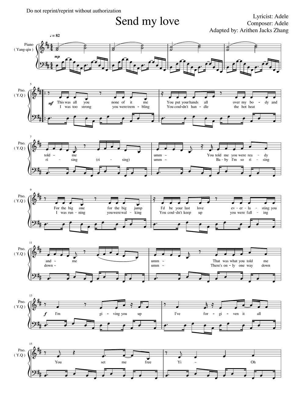 adele-send-my-love-piano-yang-qin-sheets-by-arithen-jacks-zhang