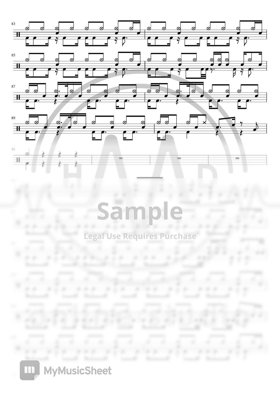 ONE OK ROCK - C.h.a.o.s.m.y.t.h (Drum) by HMD online studio