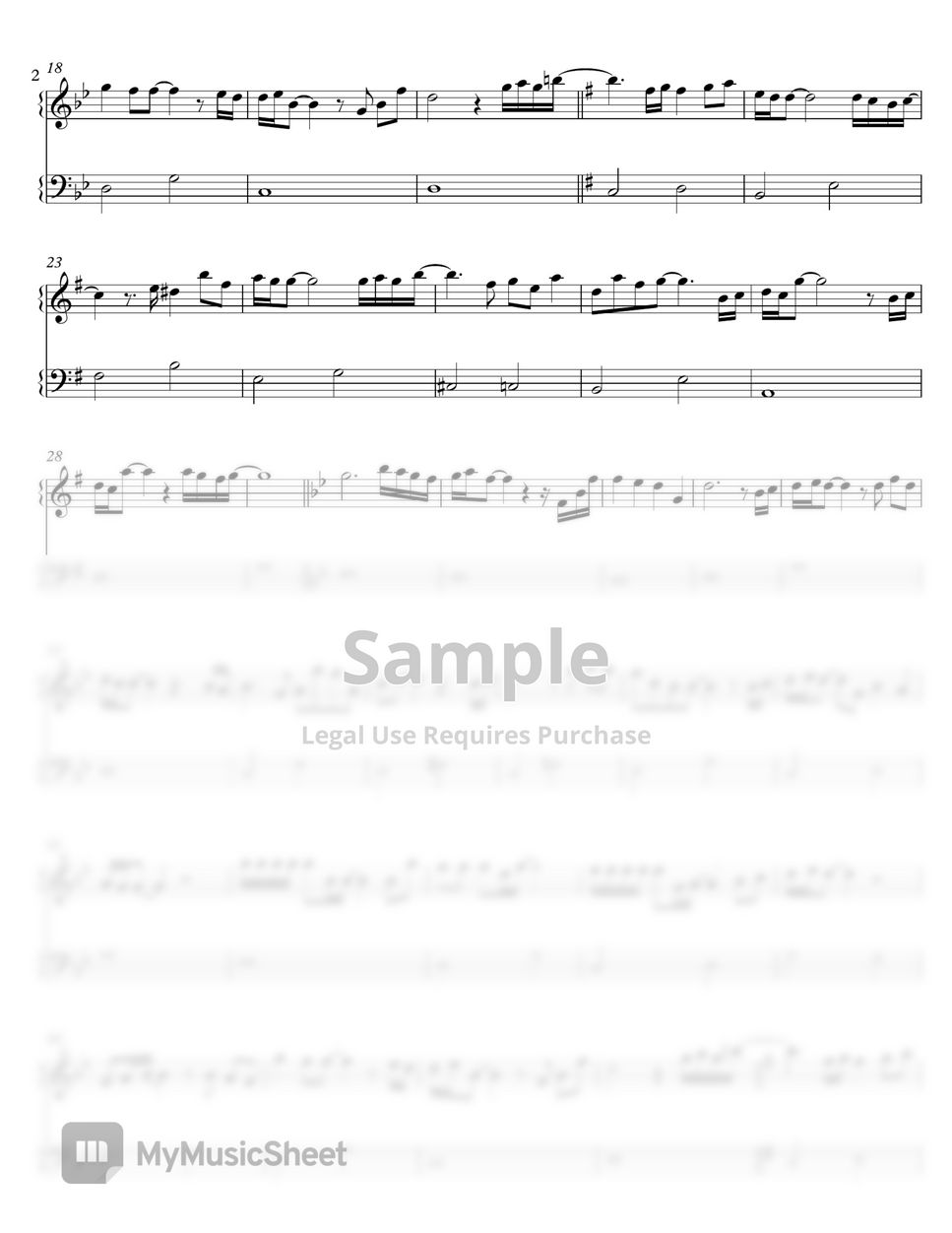 musiciscode Baka Mitai Sheet Music (Leadsheet) in Bb Major - Download &  Print - SKU: MN0234736