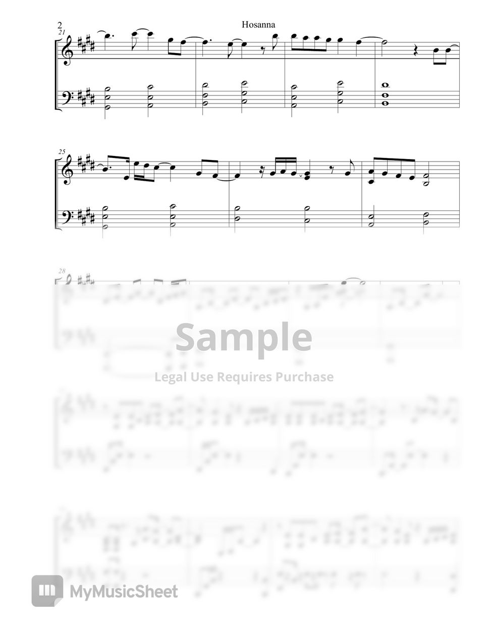 Brooke fraser hosanna advanced piano by betacustic