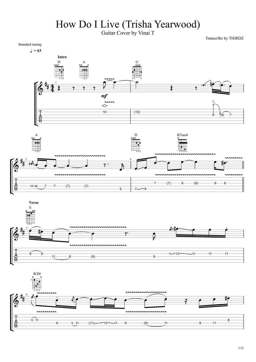 Trisha Yearwood How Do I Live By Vinai T 