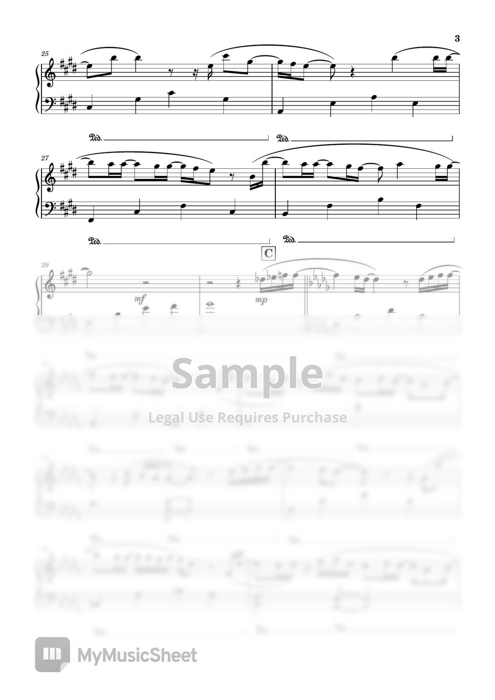 Where the wind blows – Ado (One Piece Film Red OST) Sheet music