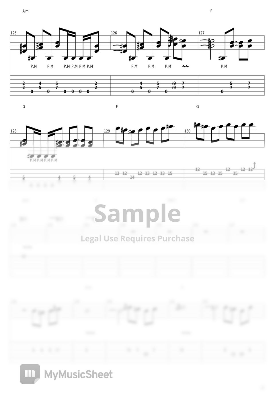 X 楽譜集 Jealousy